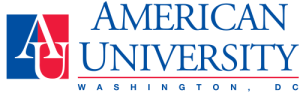 Logo de American University