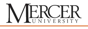 Logo de Mercer University
