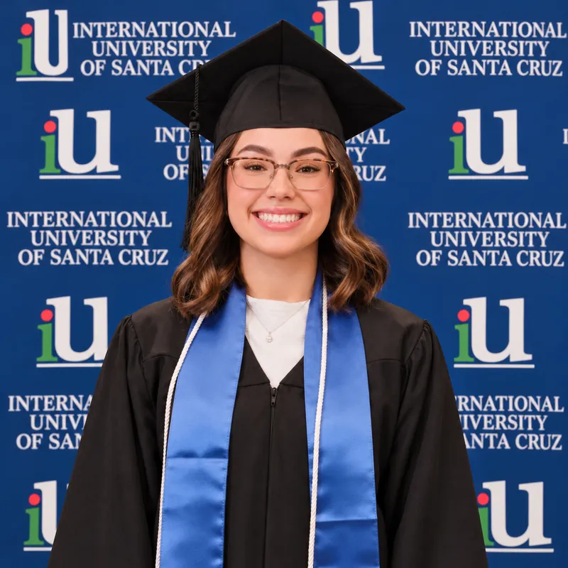 Nazarena Romero, exalumna de iU que estudia Biomedical Engineering en Florida International University